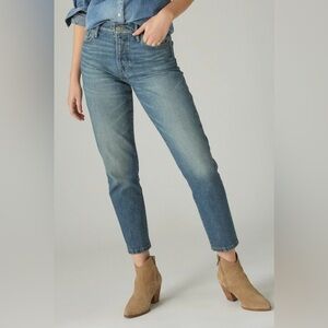 Lucky Brand High Rise Drew Mom Jean - ankle length